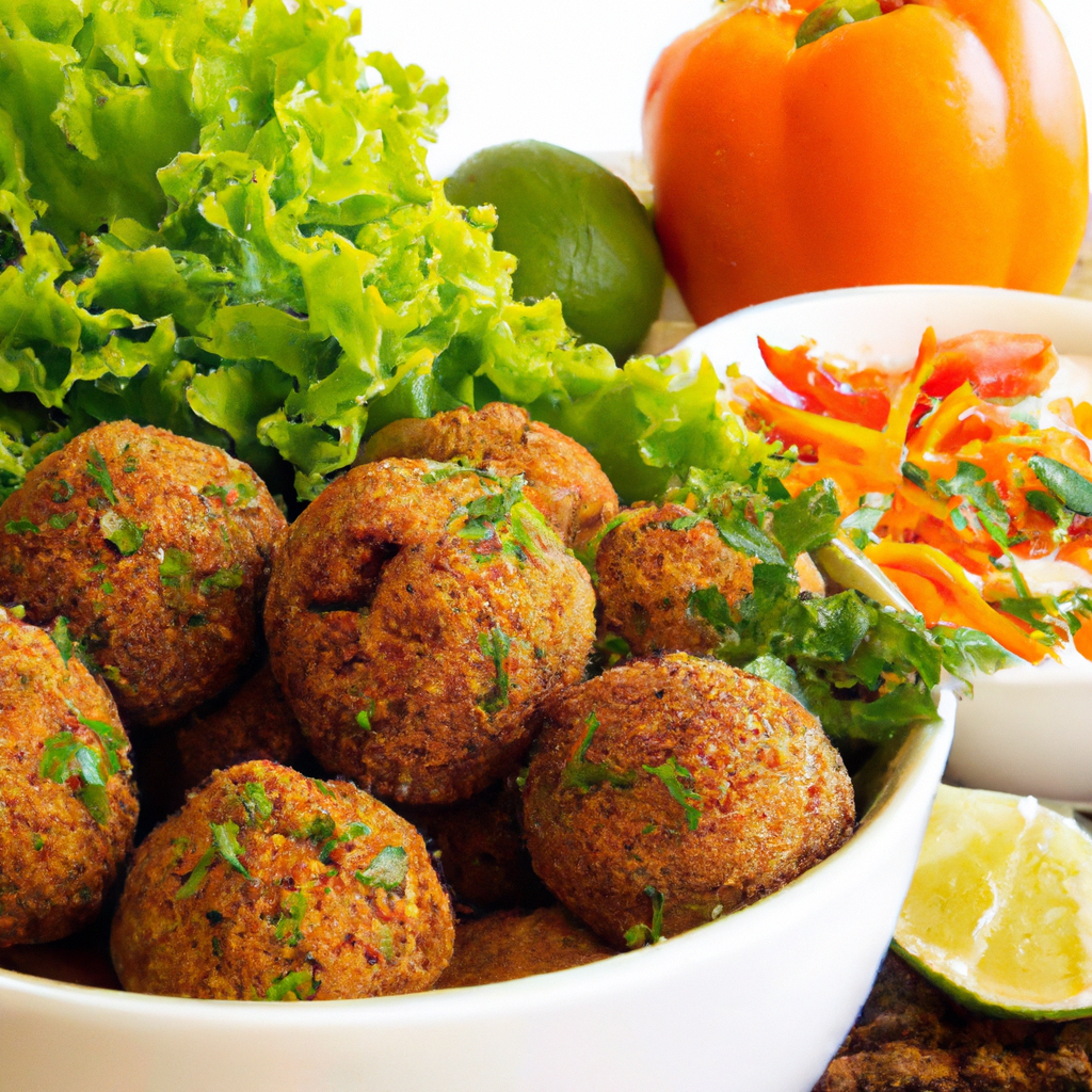 Falafel assado