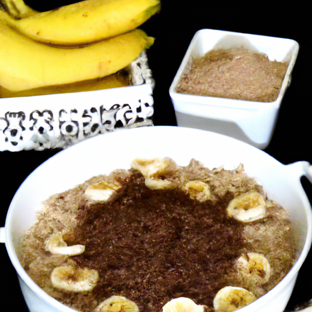 farofa com ovo e banana