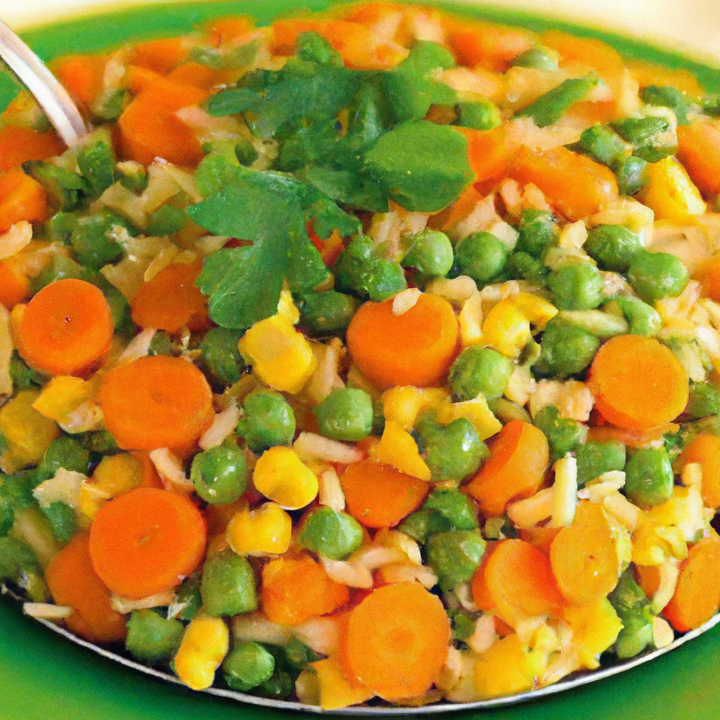 Arroz com legumes