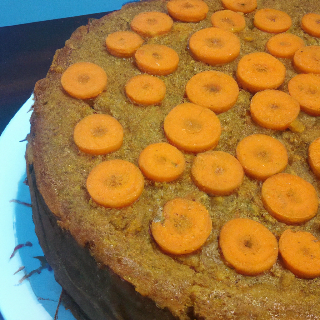 Bolo de cenoura fit