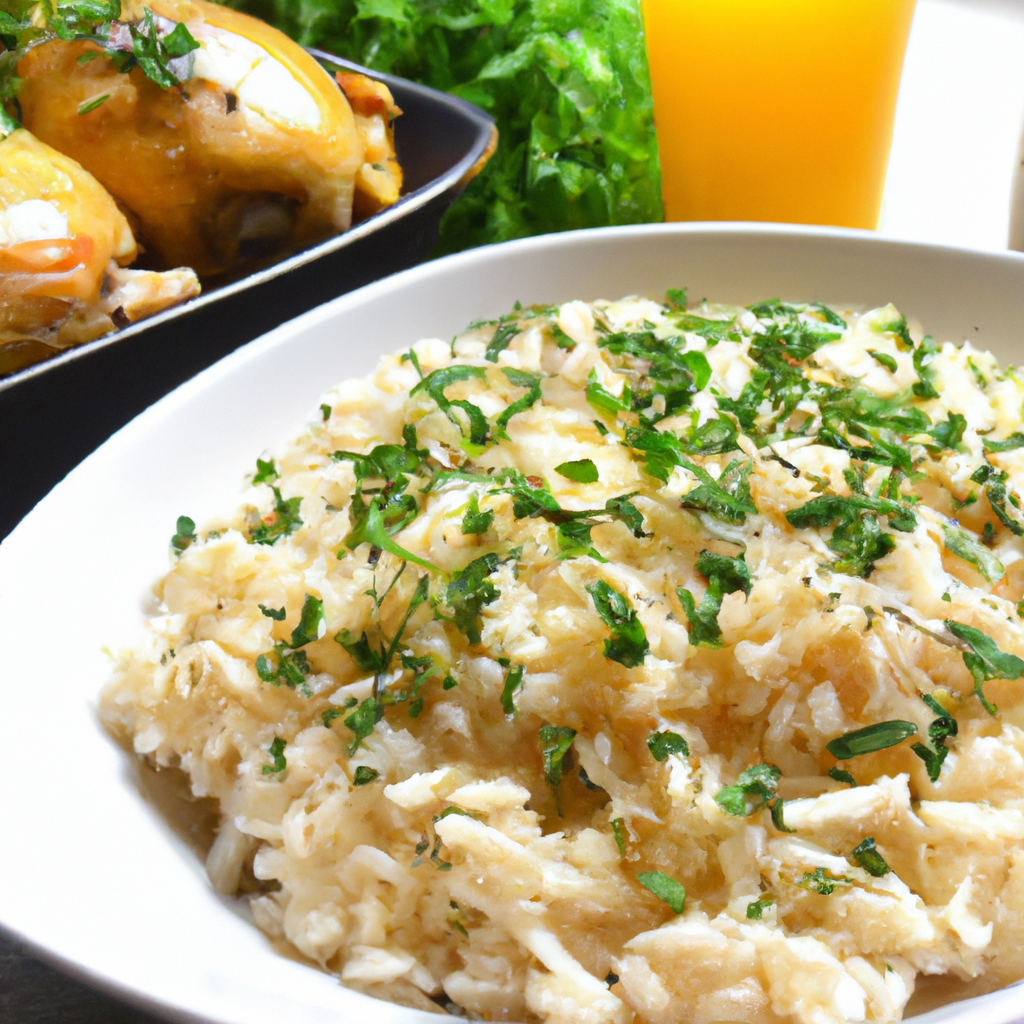 Risoto de frango da Dani