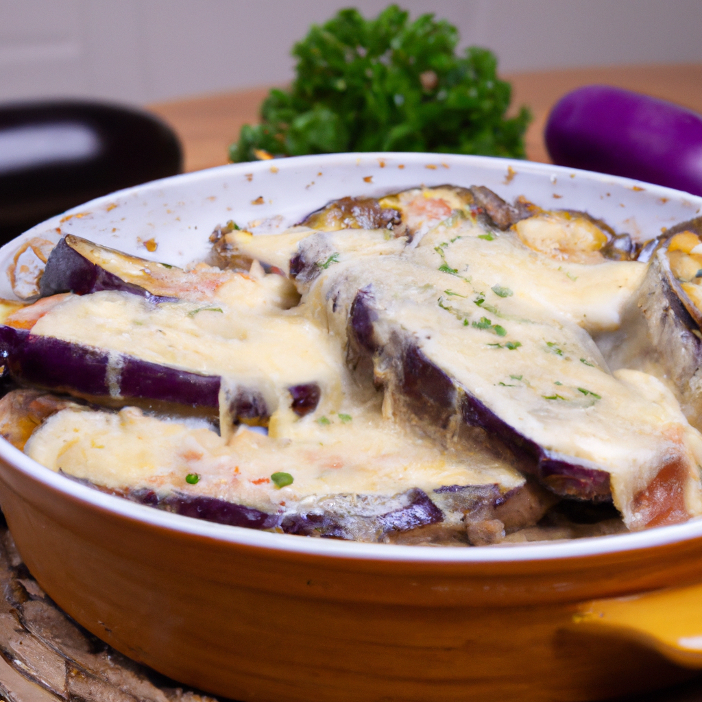 Berinjela ao forno