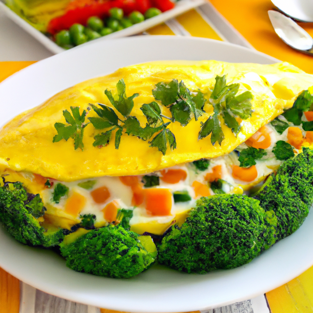 Omelete leguminoso