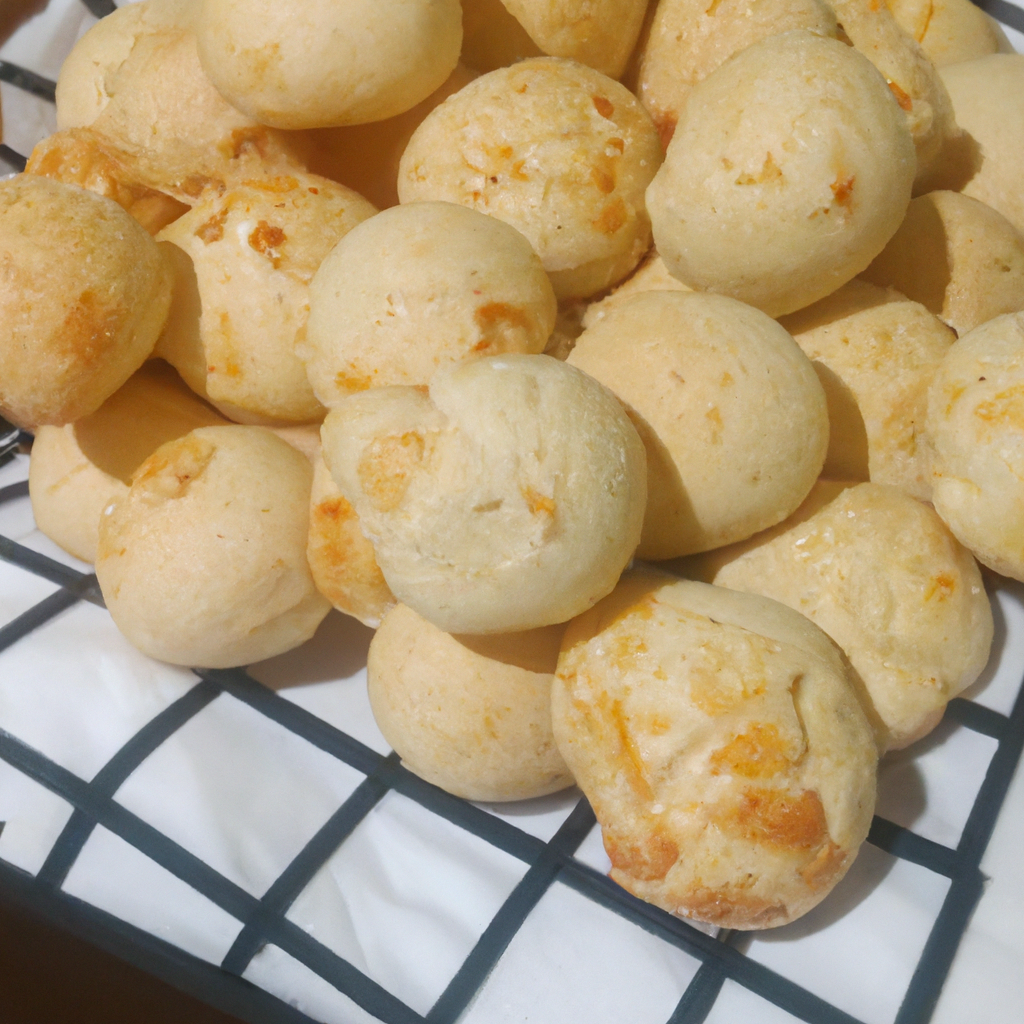 PÃO DE QUEIJO (SEM QUEIJO) - MARCELO FACINI - 60 UNIDADES