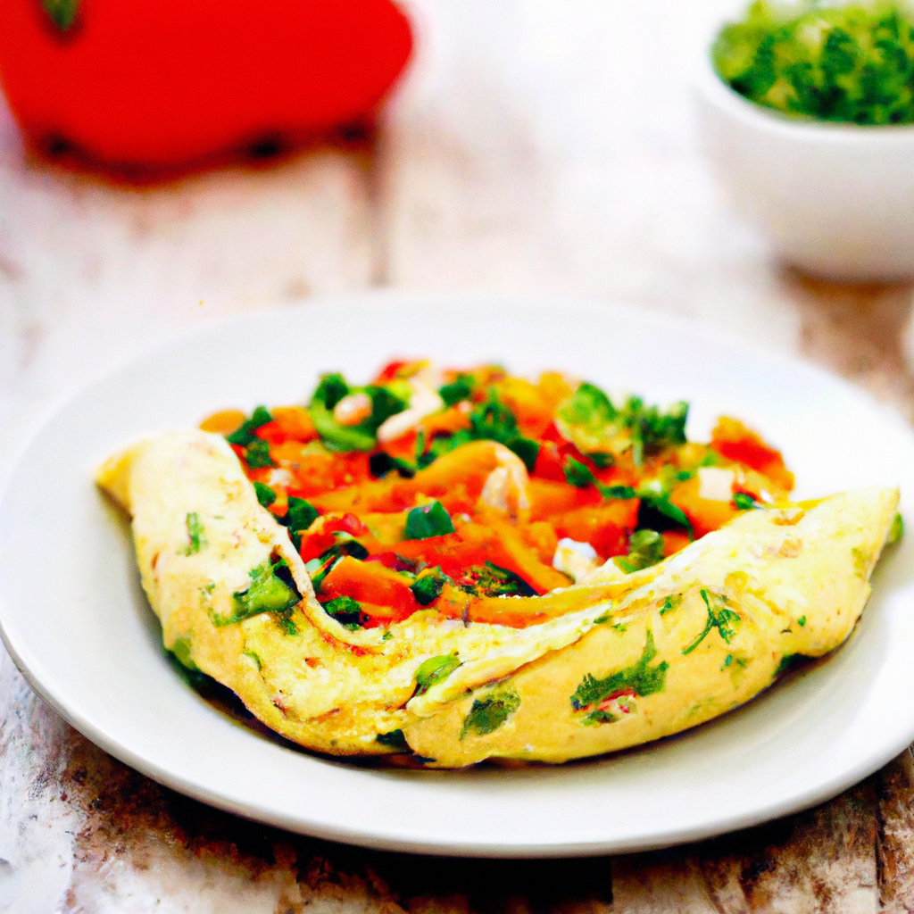 Omelete de legumes