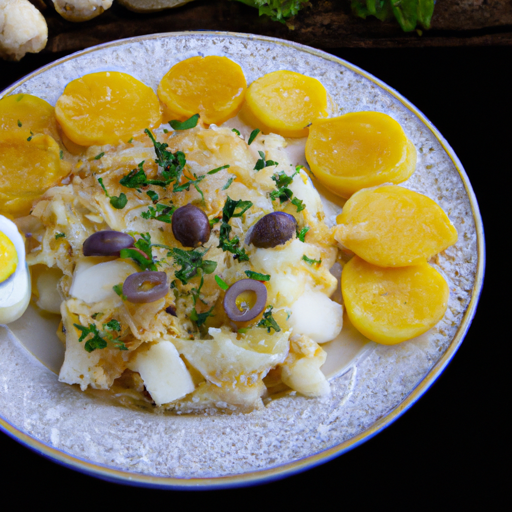 Bacalhau a braz