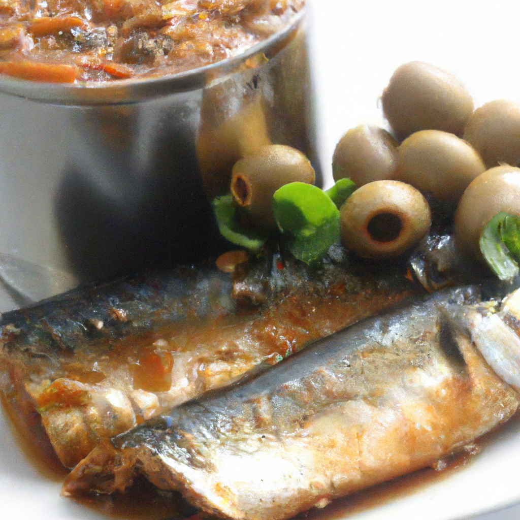 sardinha na panela de pressão