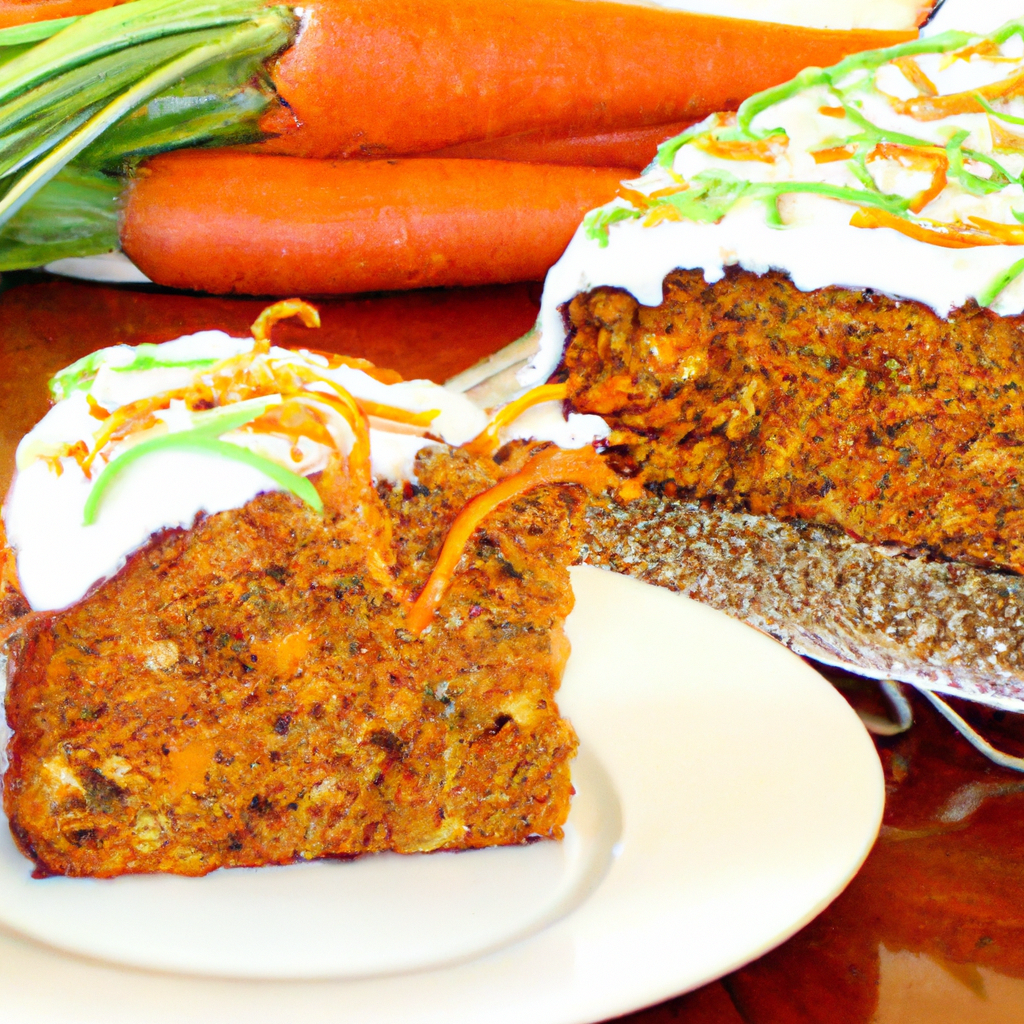 bolo de cenoura saudável