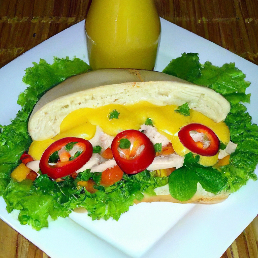 Molho de peito de frango para sanduiche