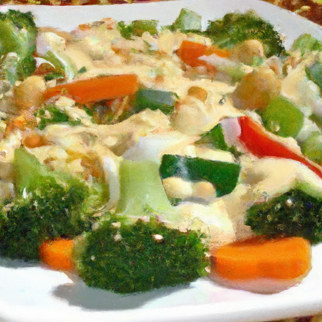 Legumes com Molho Branco WP