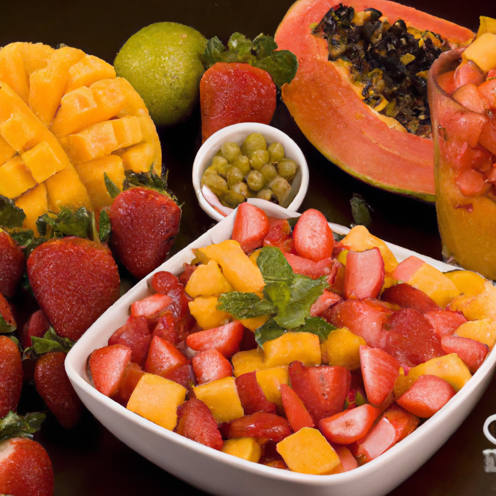 Salada de frutas simples