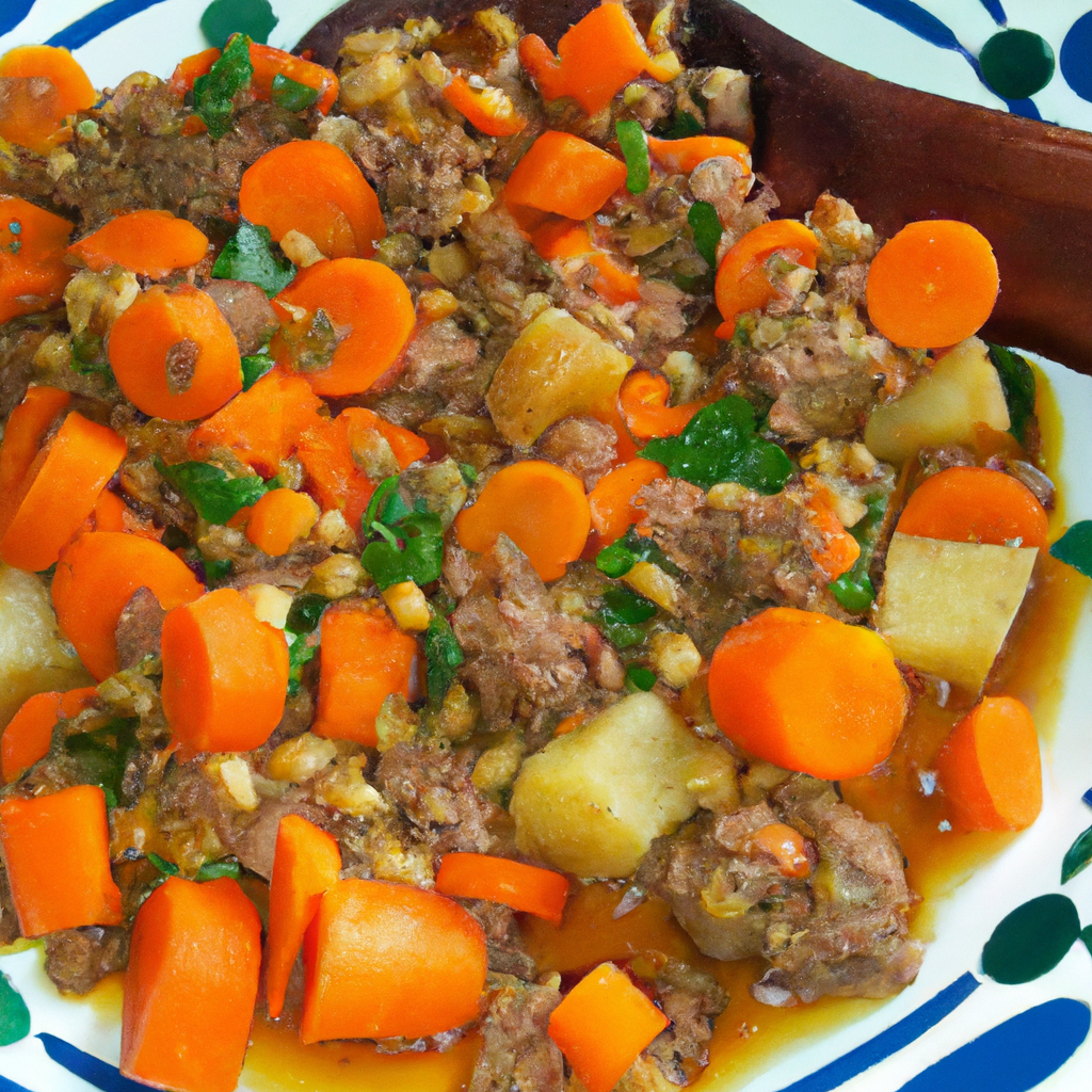 Picadinho de Soja com Cenoura