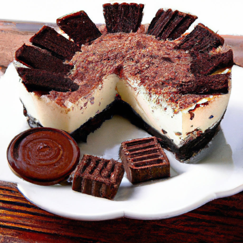 Cheesecake de chocolate