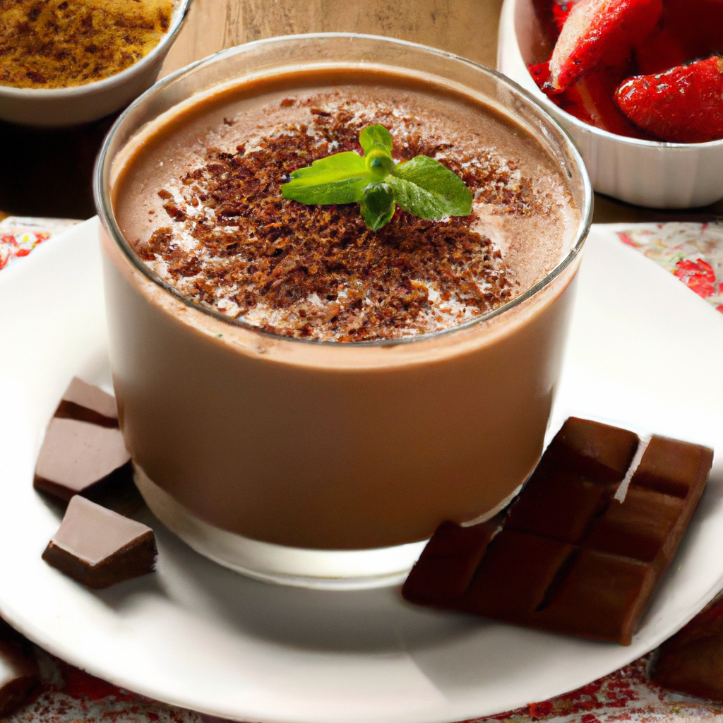 mousse de chocolate diet
