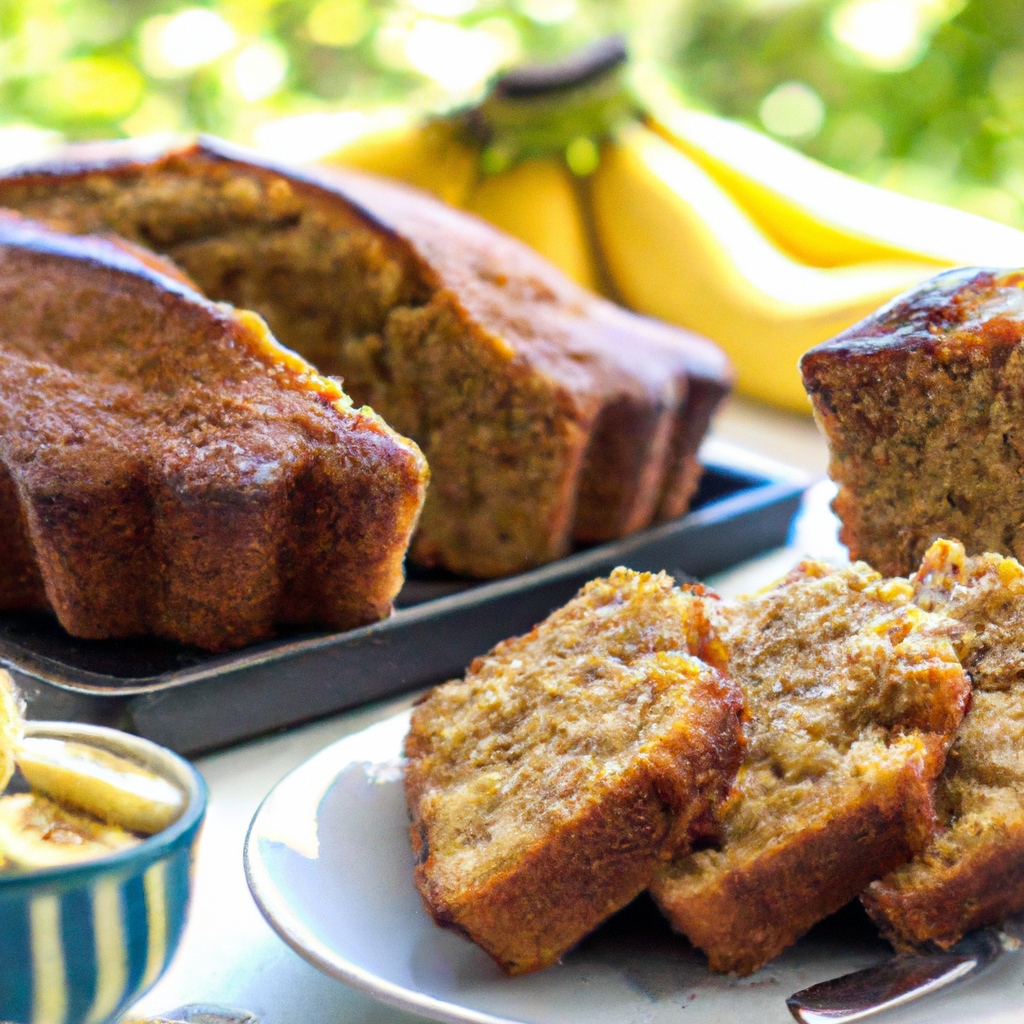 Bolo de banana, aveia e linhaça