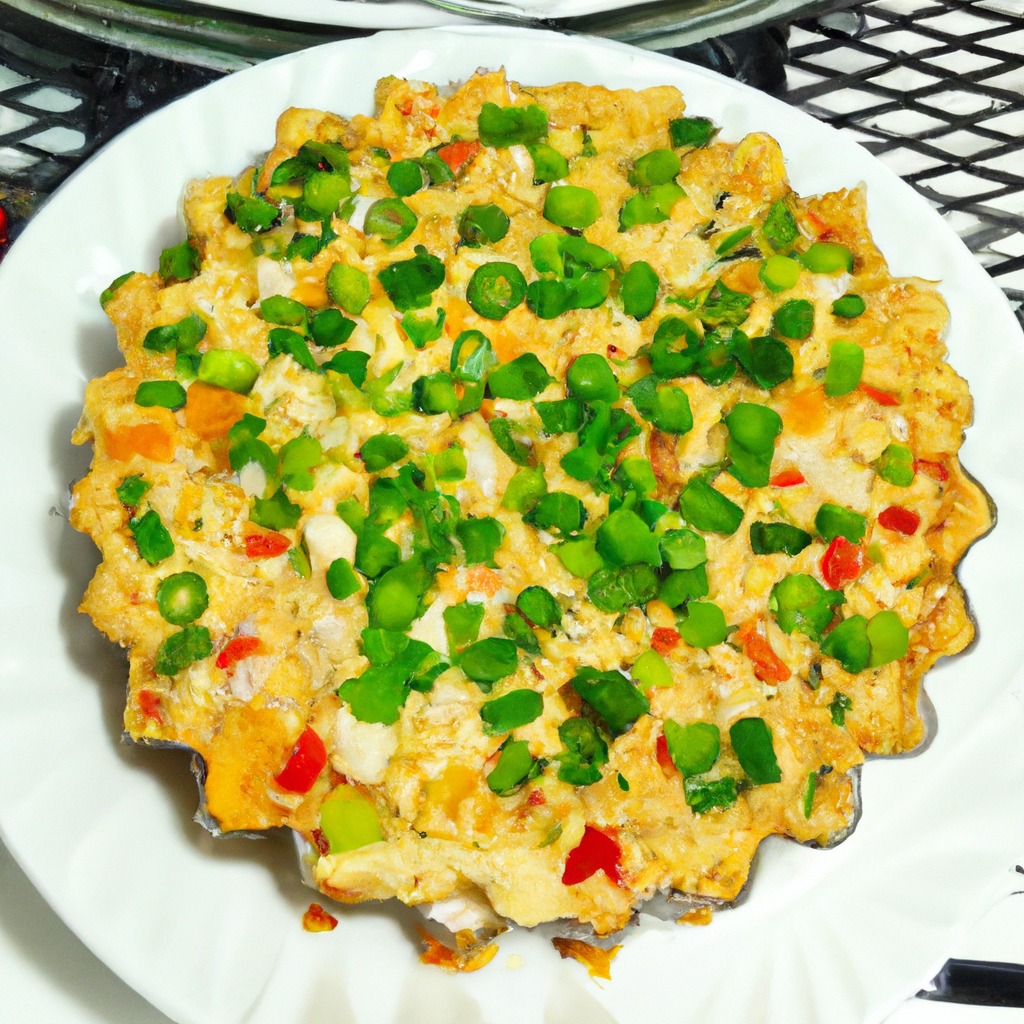 Torta de frango sem farinha