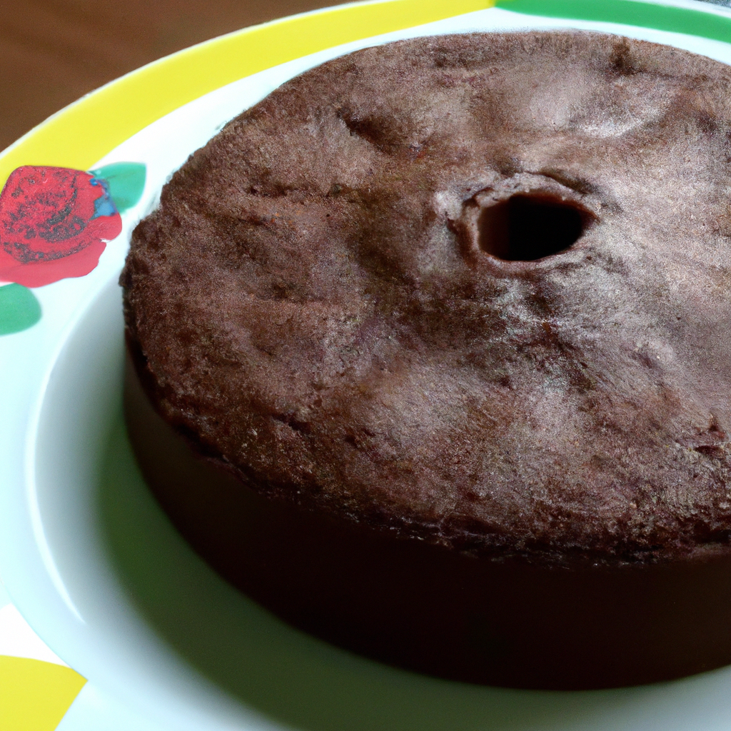 Bolo de chocolate light