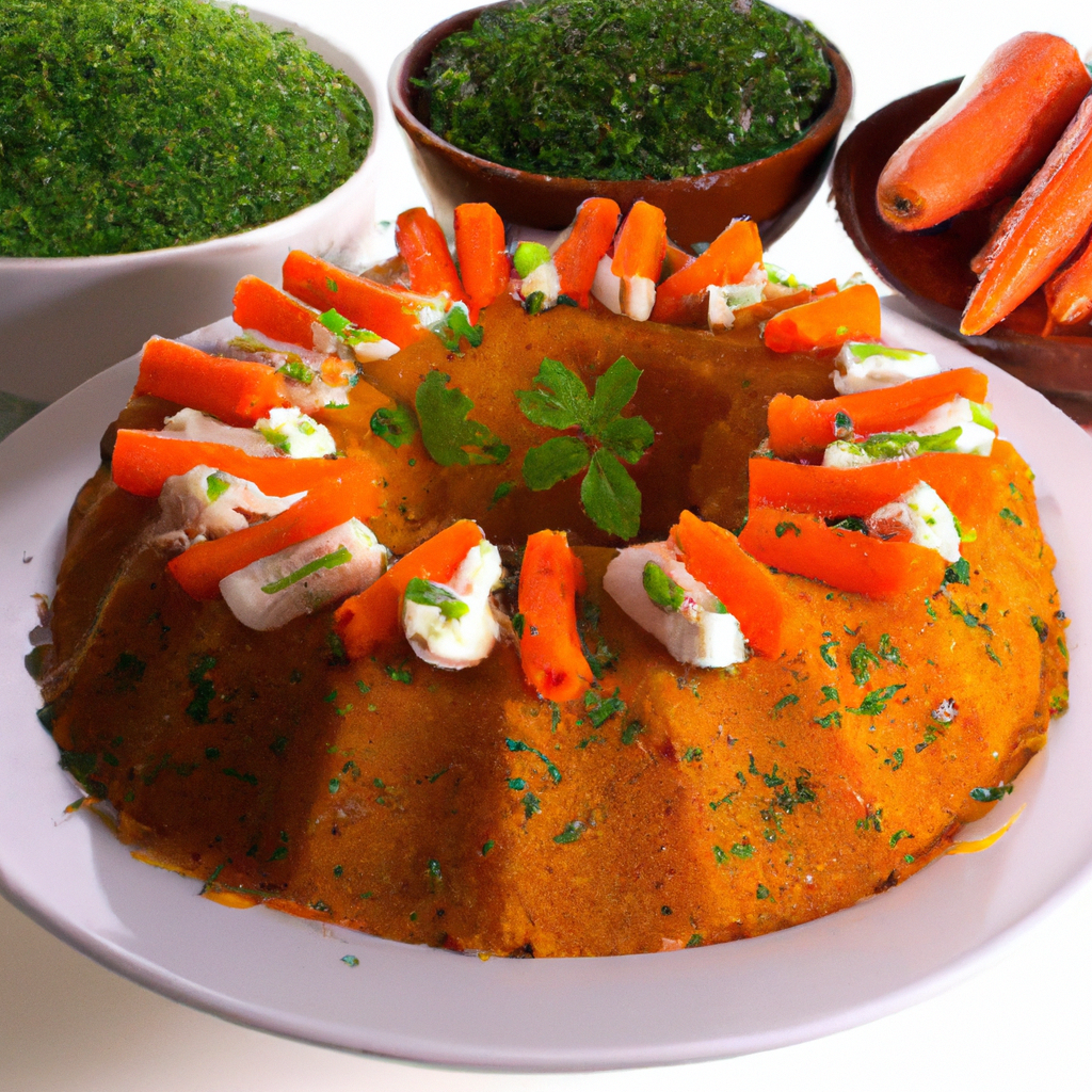 bolo de cenoura com cobertura
