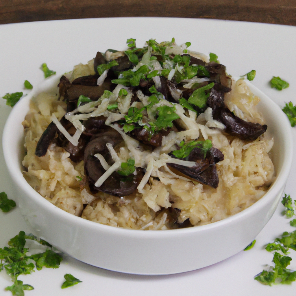 risoto shimeji preto
