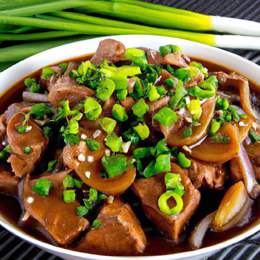 Carne ao molho shoyu