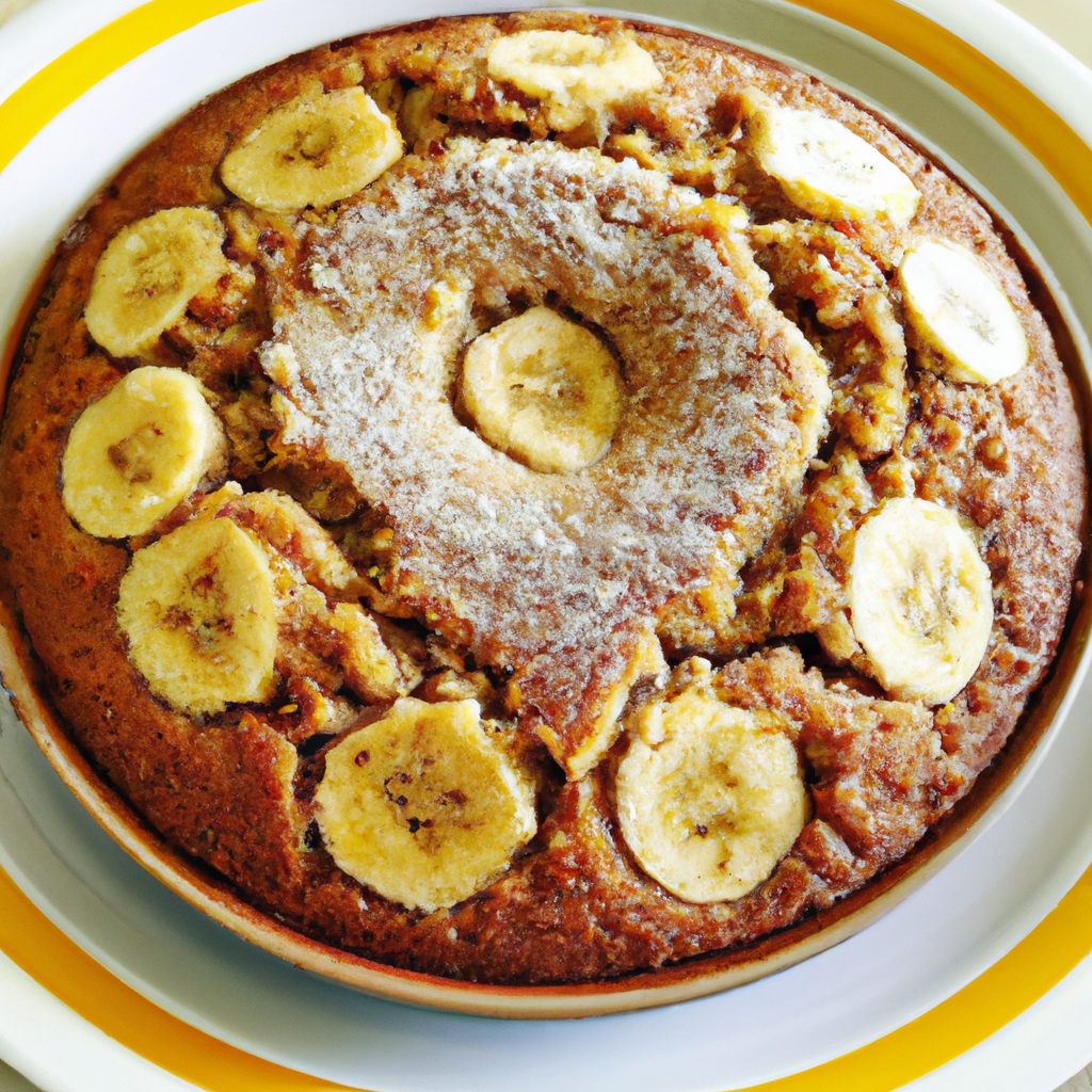 Bolo de banana sem farinha de trigo e leite: saiba como fazer - tudoep