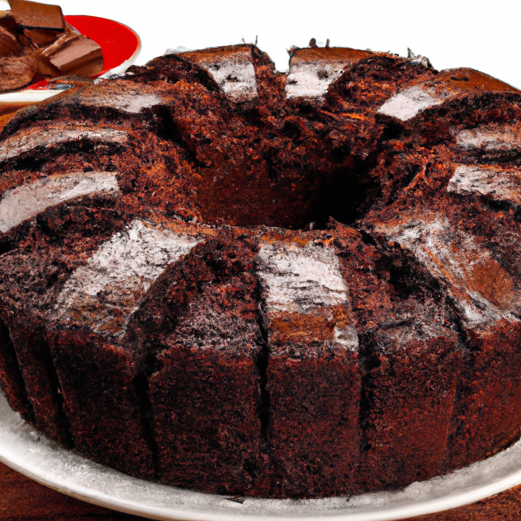 Bolo de Chocolate funcional