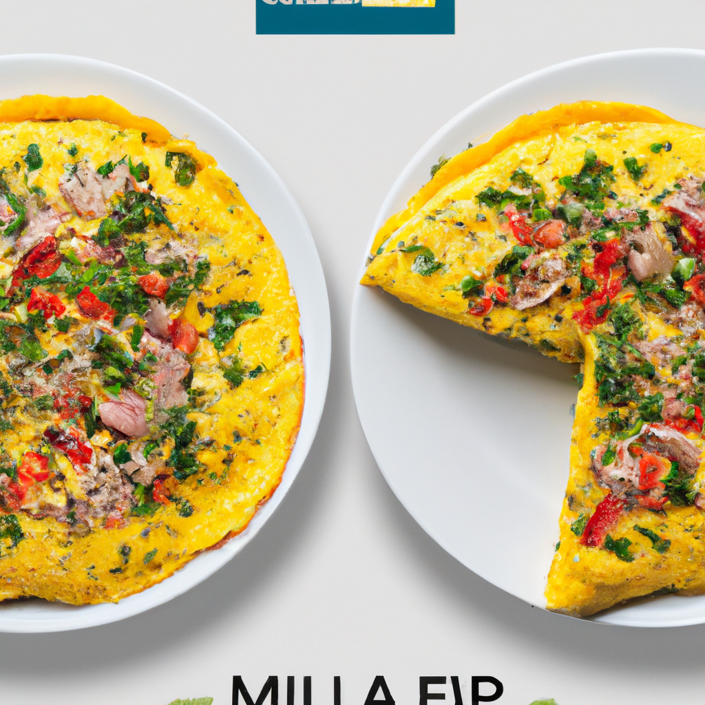 Omelete de pizza