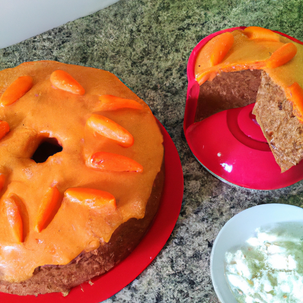 BOLO DE CENOURA SEM GLÚTEN E SEM LACTOSE