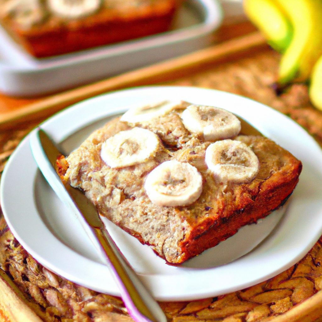 Bolo de banana light