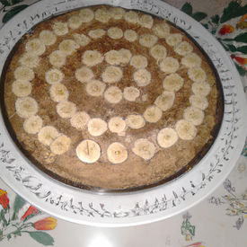 torta de banana da Cristina