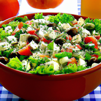 foto da receita Salada grega