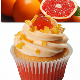 Cupcake laranja