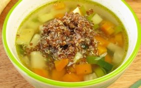 foto da receita Sopa de quinua