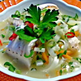 sopa  thai de peixe