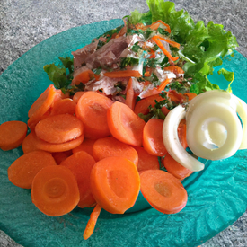 Salada de Legumes com Atum