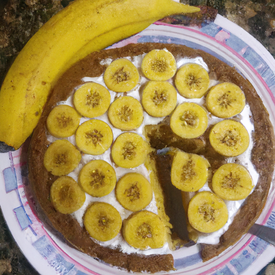 Torta de Banana Light