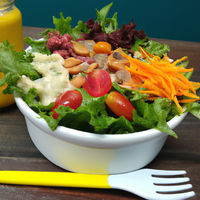 foto da receita Salada colorida no pote