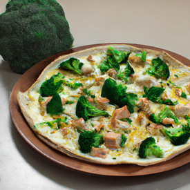 Pizza de Brócolis