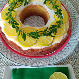 Bolo - torta de limão