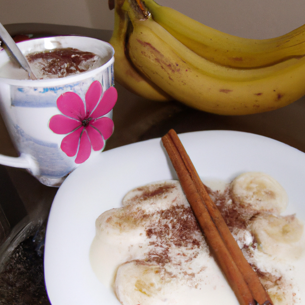 foto da receita Banana no palito com creme de iogurte