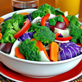 Salada Mix de vegetais