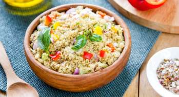 foto da receita Salada de quinoa
