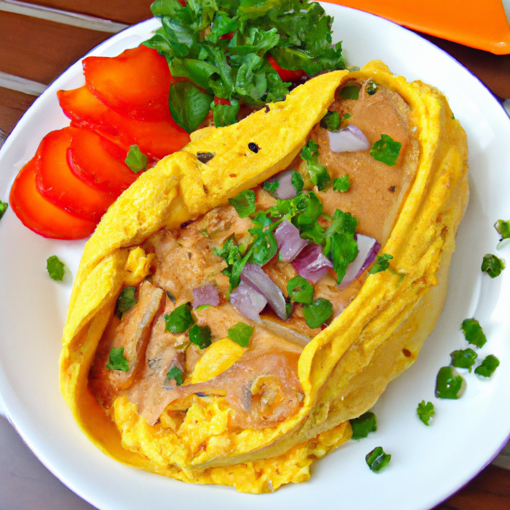 foto da receita Omelete com aveia