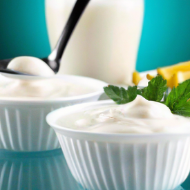 iogurte caseiro tipo grego