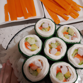 sushi california caseiro