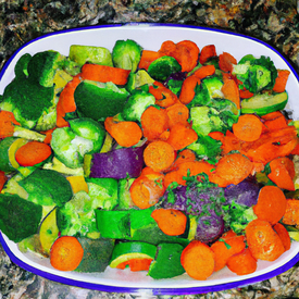 Mix de legumes cozidos