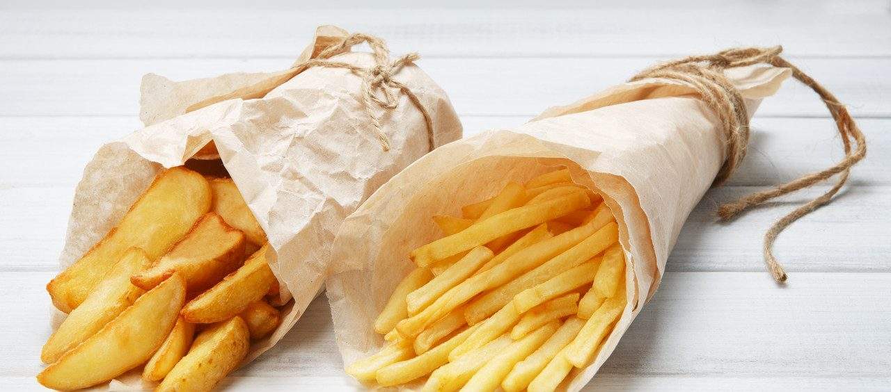 fritura batata frita na dieta