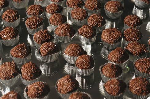 Receita de brigadeiro low carb