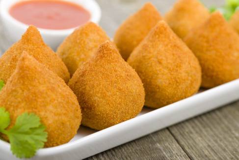 Receita de coxinha low carb