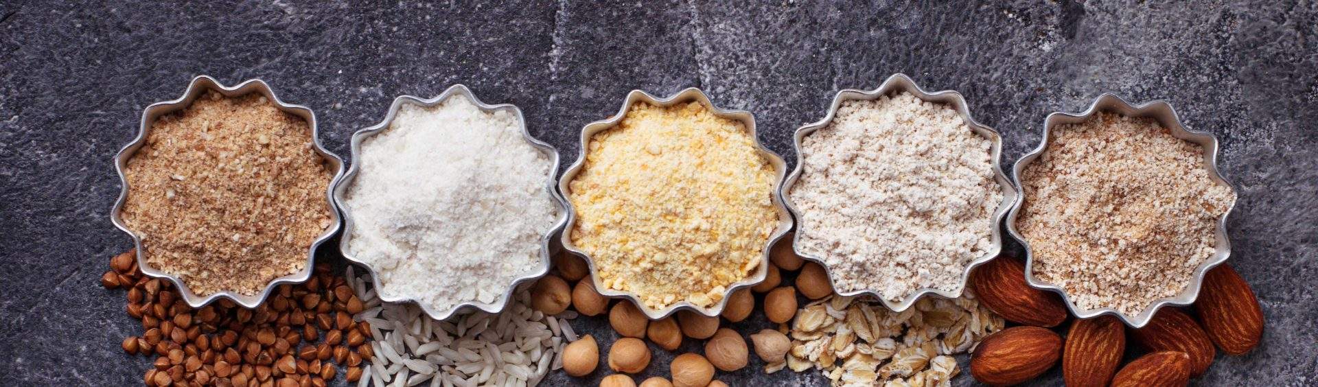 farinhas sem glúten